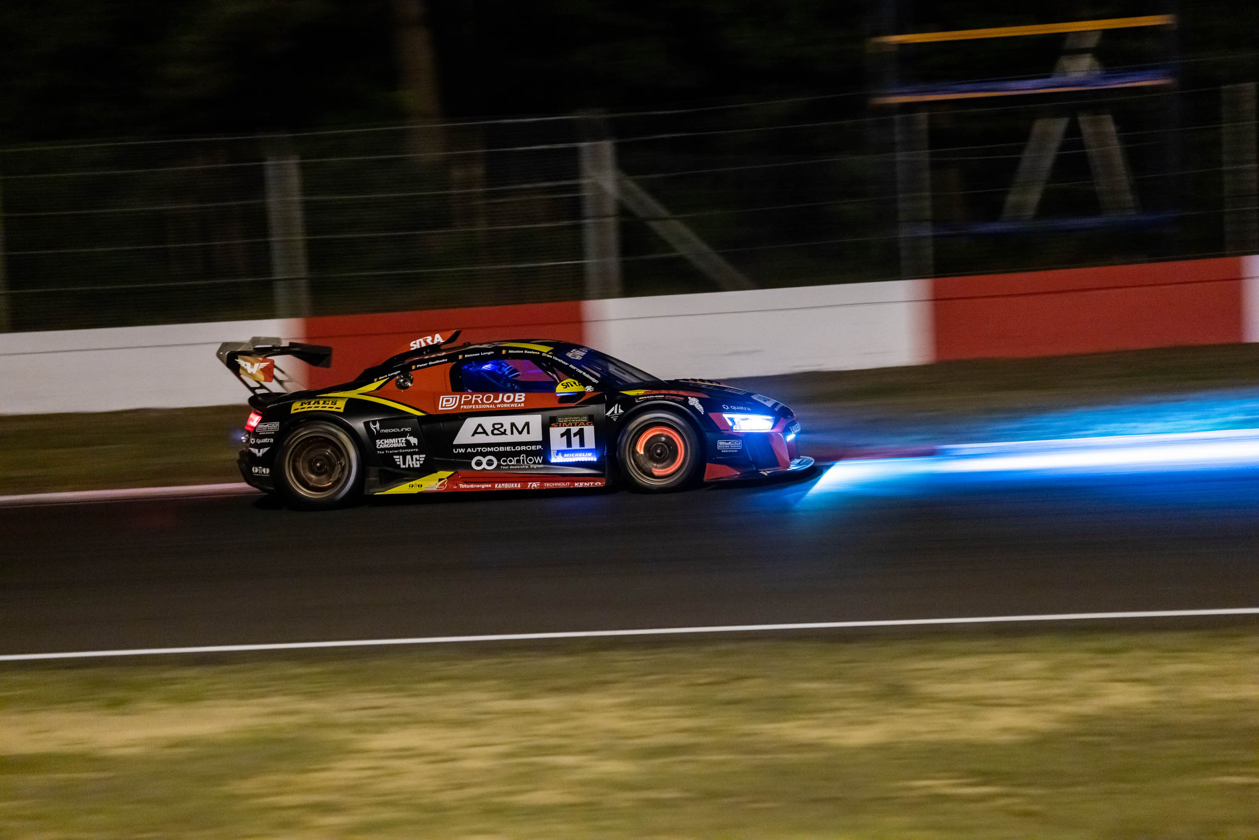 24H Zolder l'Audi R8 LMS GT2/PK Carsport s'impose, 7e succès pour